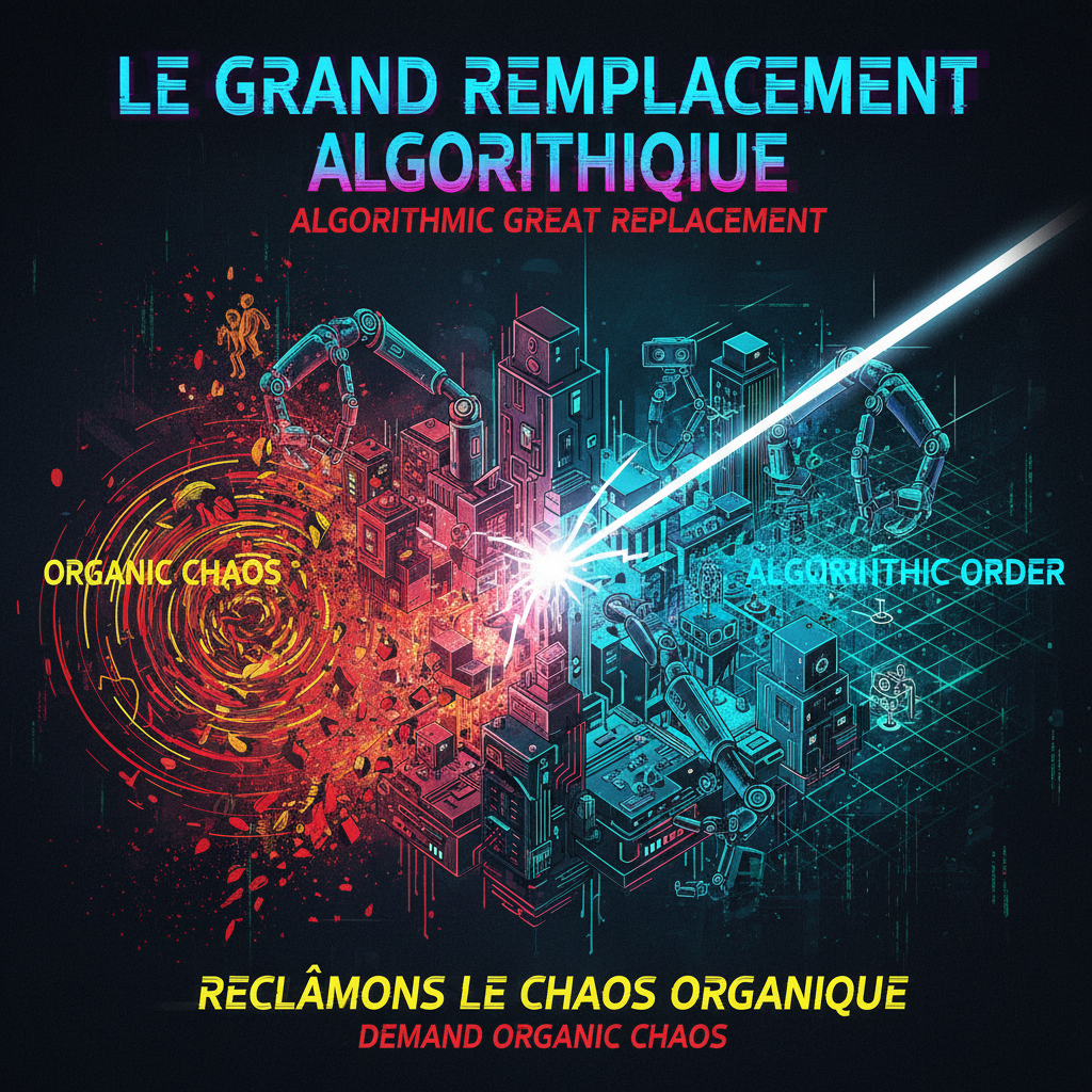 Le Grand Remplacement Algorithmique : Plaidoyer pour le Chaos Organique